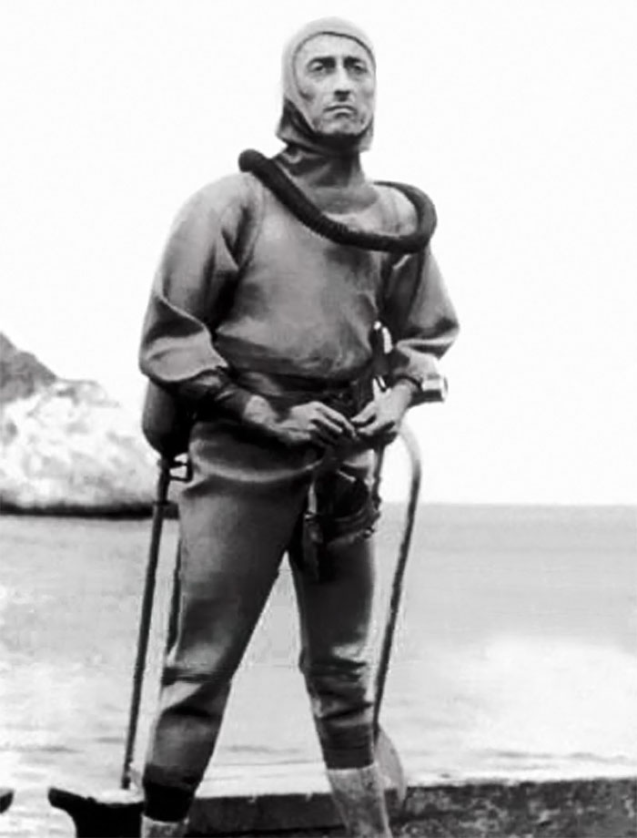 Explorer Jacques Cousteau